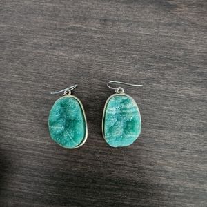 Aqua Stone Earring